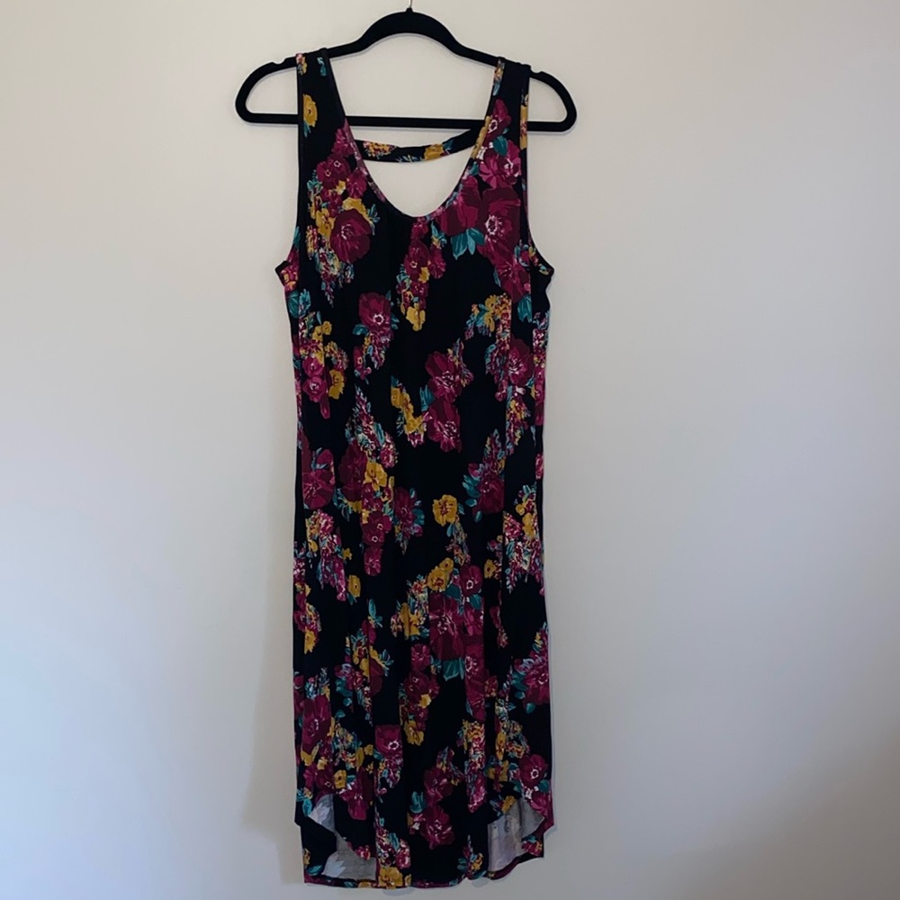 NWOT MAURICES 24/7 STRETCHY KNIT MIDI JUMPER SIZE L